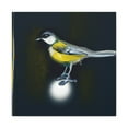 thumbnail image 3 of "Tufted Titmouse Reflection" - Canvas, 3 of 25