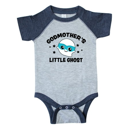

Inktastic Cute Godmother s Little Ghost with Stars Gift Baby Boy or Baby Girl Bodysuit