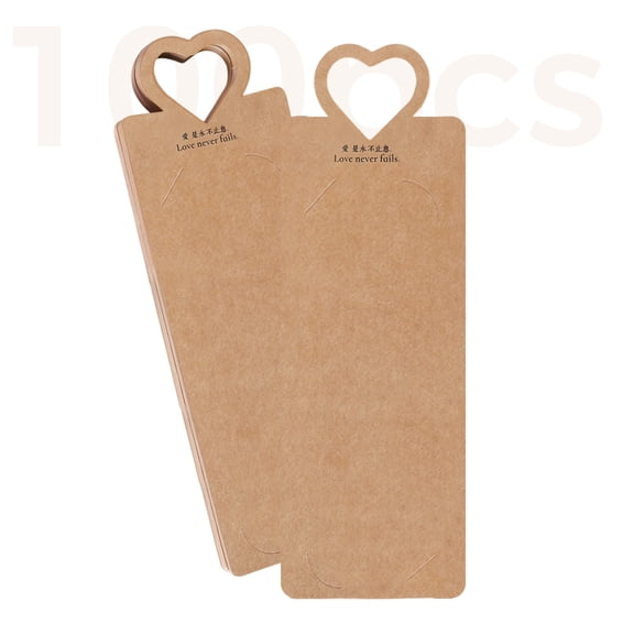 100 Pcs Photo Holders with Hanging Slot
