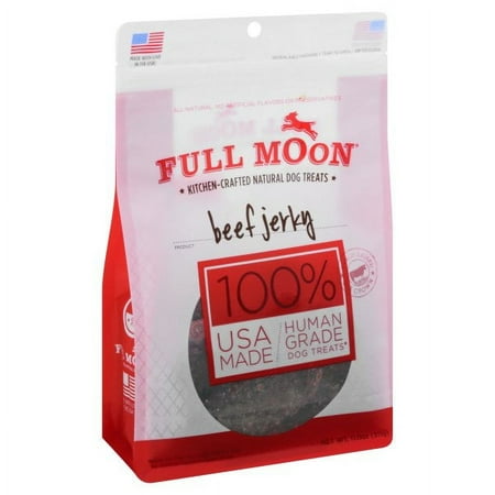 UPC: 0072745976391 | Full Moon All Natural Human Grade Dog Treats Beef Jerky 11 Ounce