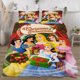thumbnail image 3 of Juego de edredón con diseño de princesas navideñas para niños, niñas, niños y adultos, juego de cama geométrico en 3D, 1 funda de edredón y 2 fundas de almohada, 3 of 6