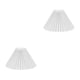 thumbnail image 1 of Kearding Modern Lamp Shade Lampshade Fanshaped Light _24cm Cover Dust-proof Type1, 1 of 1