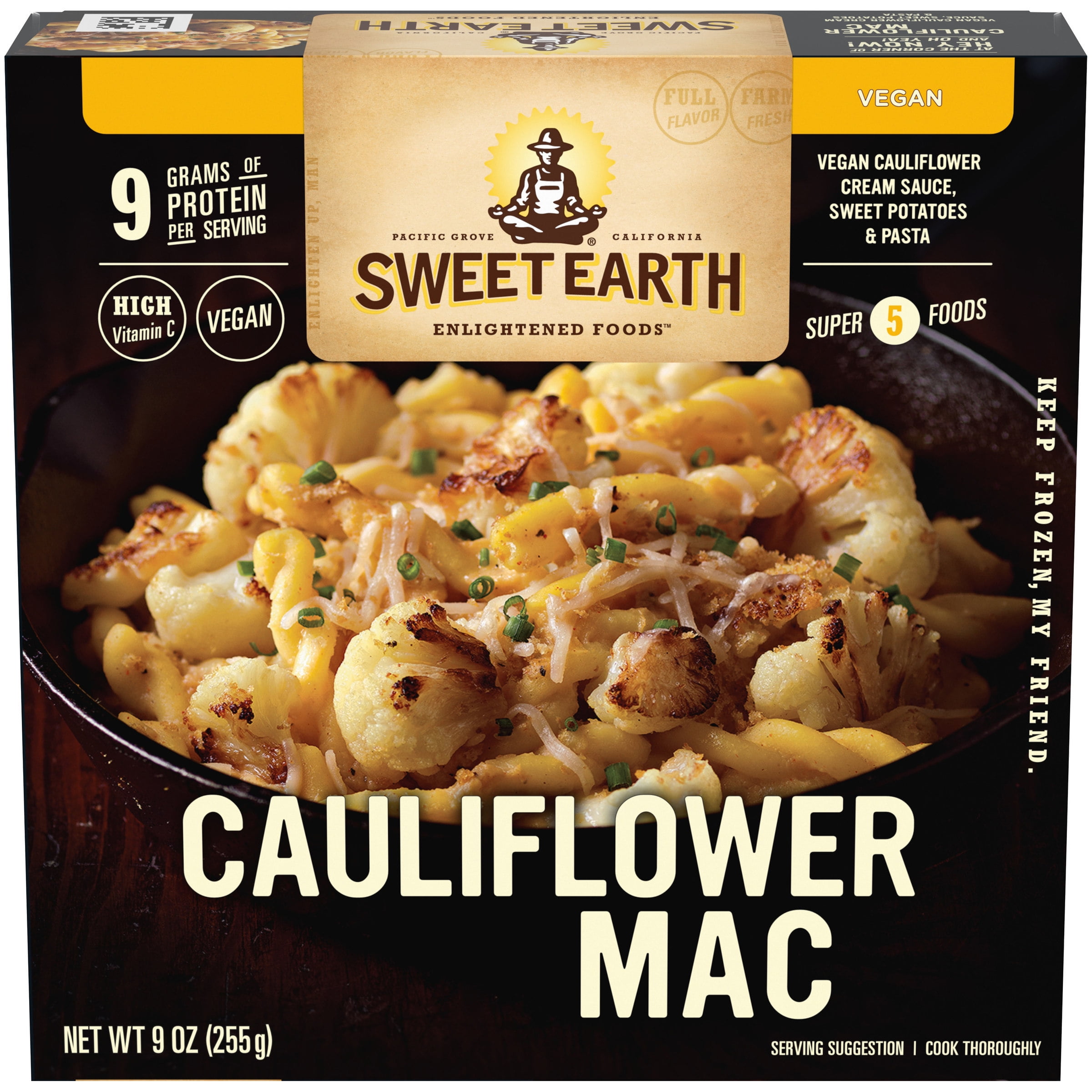 SWEET EARTH Cauliflower Mac 9 oz. Box