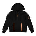 thumbnail image 6 of Toddler Girl Hoodie Boys Half Zip Hooded Sweatshirt Long Sleeve Pullover Kids Fleece Sweatshirts For 5-14 Years Girls Lightweight Hoodie Cute Fall Tops Cute Teen Tops, 6 of 8