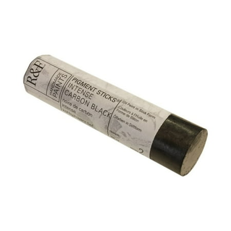 UPC: 0836943003262 | R&F Handmade Paints Pigment Stick  100ml  Intense Carbon Black