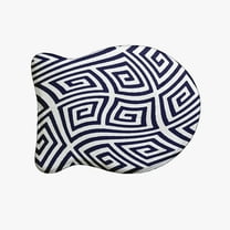 Simply Daisy Geometric Fish Shape Pet Feeding Mat for Cats