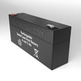 thumbnail image 2 of 6v 3.0Ah rechargeable Sealed Lead Acid battery ~ BG-630F1, 2 of 6