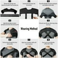 thumbnail image 6 of Adjustable Posture Corrector, Dual Shoulder Support Brace For Upper Back Pain Relief, Gym Fitness Sports For Men And Women, 6 of 7