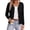 Black, variant on Womens Open Front Cardigan Button Down Long Sleeve Knit Tops Lightweight Casual Sweater Apricot