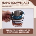 thumbnail image 5 of Tazas de Café con Libros en 3D, con Libros Pintados, Novedosa con Libros Pintados en 3D, Regalos Coleccionables para Amantes de los Libros., 5 of 5