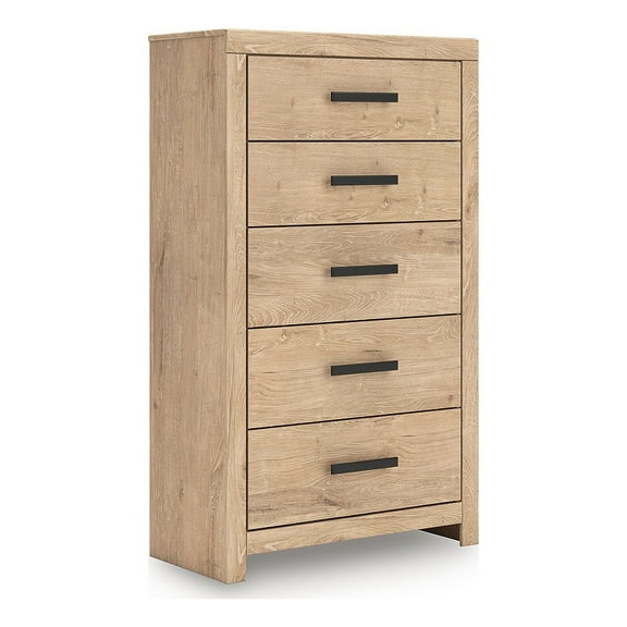 Signature Design by Ashley Sanginlane Light Brown Chest of Drawers