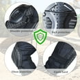 thumbnail image 3 of Kids Motorcycle Armor Dirt Bike Gear Suit Knee Elbow Chest Spine Protector Black Size L, 3 of 8