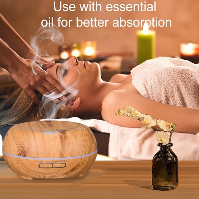 Clearance Under 10$!Humidifiers for Bedroom Cool Mist Humidifier Diffuser,500ml Small Humidifiers for Bedroom with Star