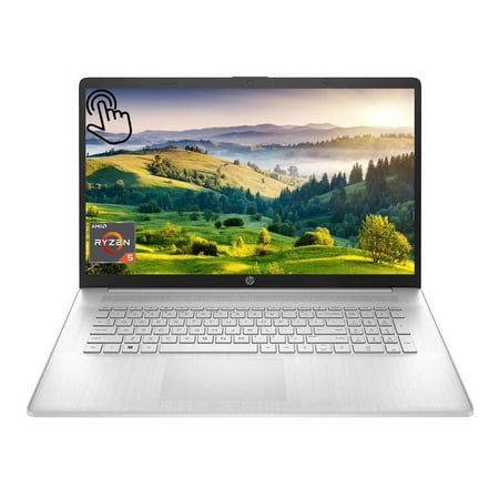 HP 17 Laptop Computer, 17.3" HD+ Touchscreen Display, AMD Ryzen 9 5900HX Processor, 128GB RAM, 4TB SSD, VIDIA GeForce RTX 3060, Numeric Keypad, Webcam, Bluetooth 5.3, Windows 11 Pro