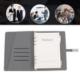 thumbnail image 1 of Notebook de Carga Inalámbrica, Cuaderno de Cuero de Tapa Dura Portátil Inteligente Portátil de 8000 mAh A5 Tamaña Para Reuniones de Negocios, 1 of 7