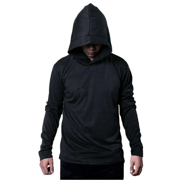 Playera Manga Larga Calada Combo 5 Piezas Delgada Con Gorro MIKE RAMOS CASUAL Walmart en linea