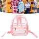 thumbnail image 4 of Mochila transparente respetuosa con el medio ambiente gran espacio de almacenamiento mochila transparente diseño de apertura de cremallera resistente al agua de PVC resistente ANGGREK Otros, 4 of 7