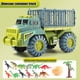 thumbnail image 3 of Contenedor De Dinosaurio, Coche De Juguete, Coches De Dinosaurio Extraíbles, Juego De Juguetes Para Niños De 4 A 7 Años, Coches De Almacenamiento, Juguetes De Transporte Inercial Guardurnaity FN006941-01, 3 of 6