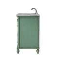 thumbnail image 5 of Elegant Decor Rhodes 30" Wood Single Bathroom Vanity in Vintage Mint Green, 5 of 15
