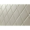 thumbnail image 3 of Furniture of America Arial Diamond Tufted Leatherette Queen Bed, Silver Gray, 3 of 4