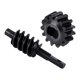 thumbnail image 4 of Engranaje de eje diferencial de tornillo sin fin, accesorios para coche de control remoto 1/30 RC Crawler 1:30 para 14T, 4 of 9