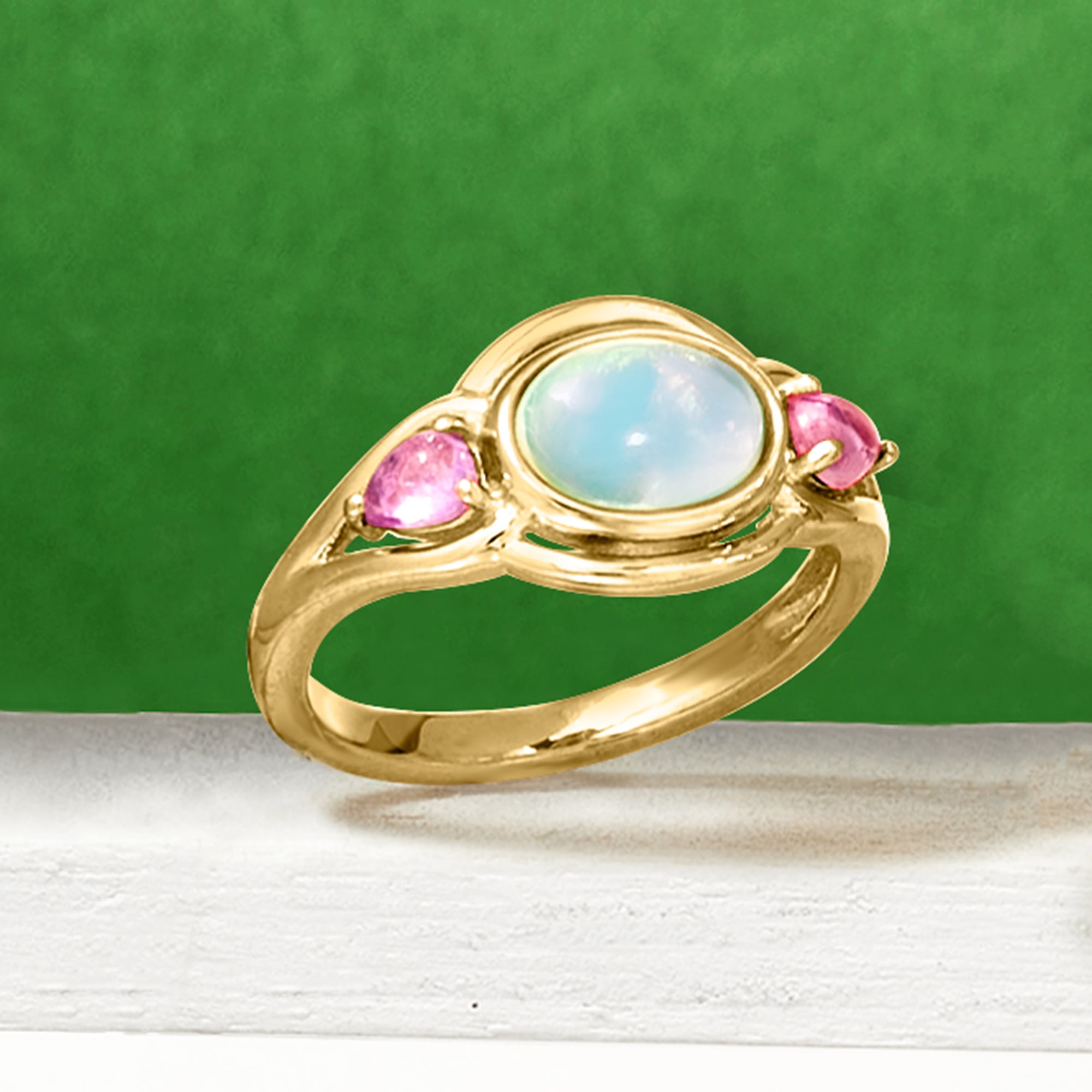 Greta Tourmaline Opal Ring– Rosedale Jewelry