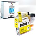 thumbnail image 1 of Cartucho de tinta amarillo CMYi LC401 para impresoras Brother, 1 of 5