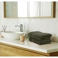 thumbnail image 5 of Utopia Towels 8 Piece Luxury Towel Set – Majestic Plush, Super Absorbent & Quicker-to-Dry, Thick 100% Ring Spun Cotton Towels for Bathroom, Spa & Hotel – 2 Bath, 2 Hand, 4 Washcloths, Dusty Olive, 5 of 9