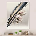 thumbnail image 2 of Designart Beige Orchid Flowers Hyperrealistic I Canvas Wall Art, 2 of 5