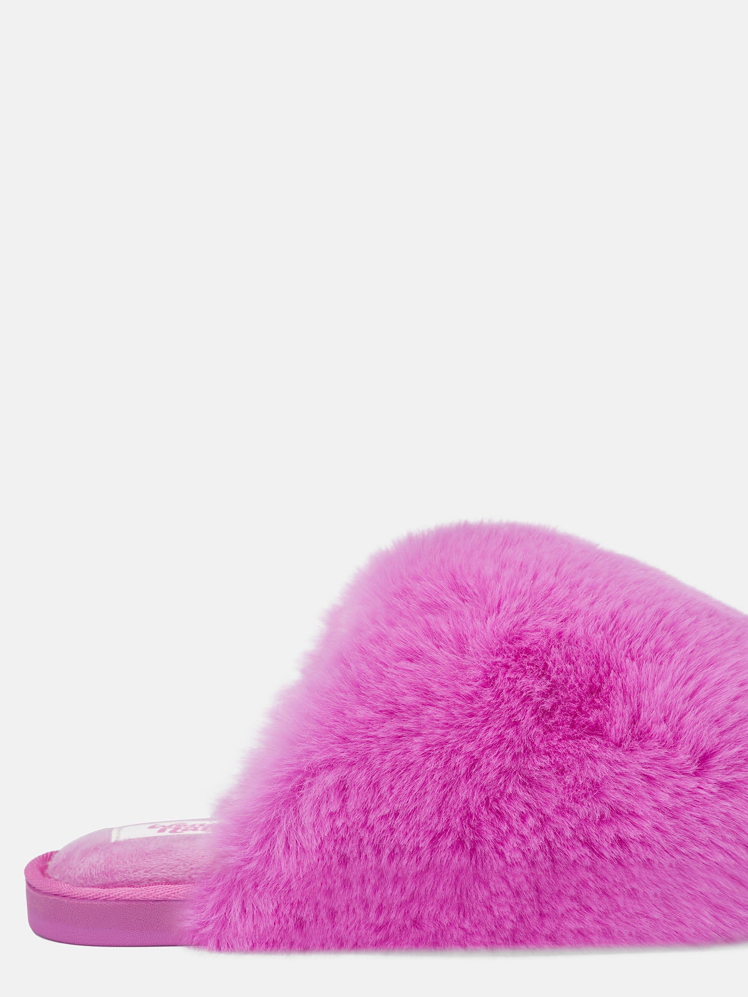 Wonder Nation Toddler, Little & Big Girls Faux Fur Puff Slippers
