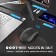 thumbnail image 2 of Darmoshark N3 Wireless Gaming Mouse,Tri-Mode 2.4G/USB-C/Bluetooth Mouse Up to 26KDPI,PAW3395 optical sensor Lightweight 63g,7 programmable button 500MAh Battery Life,Computer Mouse for Laptop,PC,Mac, 2 of 6