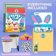 thumbnail image 6 of Learn & Climb Arts and Crafts Kit for Kids Ages 3-8, Crafts for Kids Art Set to Create 8 Animal Crafts, Paper Cup Craft Kit with Supplies & Instructions, 6 of 7