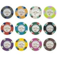 thumbnail image 6 of Playzaic 13.5-gram Monaco Club Poker Chips (50-pack) Premium Composite Set ($2 Lt. Green), 6 of 6