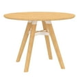 thumbnail image 3 of Safco Resi Contemporary Maple Wood Sitting-Height Table in Beige, 3 of 3