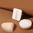 thumbnail image 4 of SharkTRUE Wet & Dry Marshmallow Air Puff Cosmetic Sponge Leather Puff Powder Triangle, 4 of 8