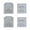Transparent, variant on 4Pcs Height Clear Keycap Clear Keycaps Clear Keycaps Keyboard Covers Keyboards Supplies