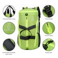 thumbnail image 3 of FLAMEHORSE Versatile Waterproof Nylon Foldable Gym Bag with Multiple Carrying Options for Travel and Sports - Green, 3 of 6