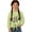 Butterfly Frog Mushroom Green, variant on Cute Penguins Pattern Girls Casual Tunic Tops Tie-hem Long Sleeve Loose Soft Blouse T-Shirt Cute Graphic Girls Shirts, Size 7-8