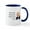 White/Navy Inside, variant on CafePress - Winston Churchill 20 Mug - 11 oz Ceramic Mug - Novelty Coffee Tea Cup