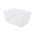 thumbnail image 3 of Rubbermaid Commercial Products Food Storage Box/Tote for Restaurant/Kitchen/Cafeteria, 16.5 Gallon, Clear FG332800CLR, 3 of 5