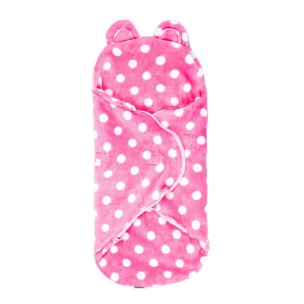 Swaddle Taquito para Bebés Masho Saco de Invierno Rosa 0-4 meses