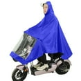 thumbnail image 2 of Motorcycle Rain Poncho Unisex Oxford Cloth Raincoat with Excellent Waterproof Performance Lightweight and Durable for Electric Bikes, Single Person Use, 2 of 8