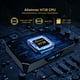 thumbnail image 2 of Android 14.0 TV Box X96Q Pro+ H728 con 4GB RAM 64GB ROM 4K Ultra HD H.265 Dual Band WiFi BT 5.0 Media Box 2.4/5Ghz WiFi 6 1000M LAN, 2 of 7