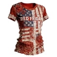 thumbnail image 2 of CHENge Unisex-Womens R.E.D Friday Classic Short Sleeve Remember Everyone Deployed Veteran T-Shirt, 2 of 2