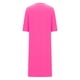 thumbnail image 5 of Karight Women Zipper Robe 3/4 Sleeves Housecoat Dress Full Length Nightgown with Pockets Lounge House Coats Long Bathrobe, 5 of 6