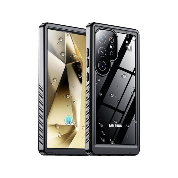 for Samsung Galaxy S24 Ultra Case Waterproof, [Built-in Camera & Screen Protector][Military Grade Shockproof][IP68 Underwater][Dustproof][Dropproof] Full Body Phone Case for S24 Ultra 6.8"