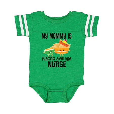 

Inktastic Mommy is Nacho Average Nurse Joke Gift Baby Boy or Baby Girl Bodysuit