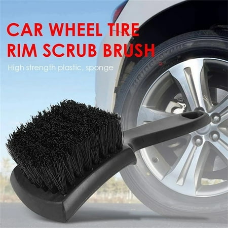 

Fule Car Wheel Tire Rim Scrub Brush Brush Auto Detailing Brush Washing Cleaning Tool