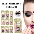 thumbnail image 2 of 1 Paire de Cils Autocollants Cils Colle Extension de Cils Sans Colle Pas de Colle Nécessaire Cils, 2 of 8