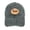 Gray, variant on Cinnamon Roll Sand Colour Baseball Cap for Men Women, Adjustable Snapback Hats Cotton Hat